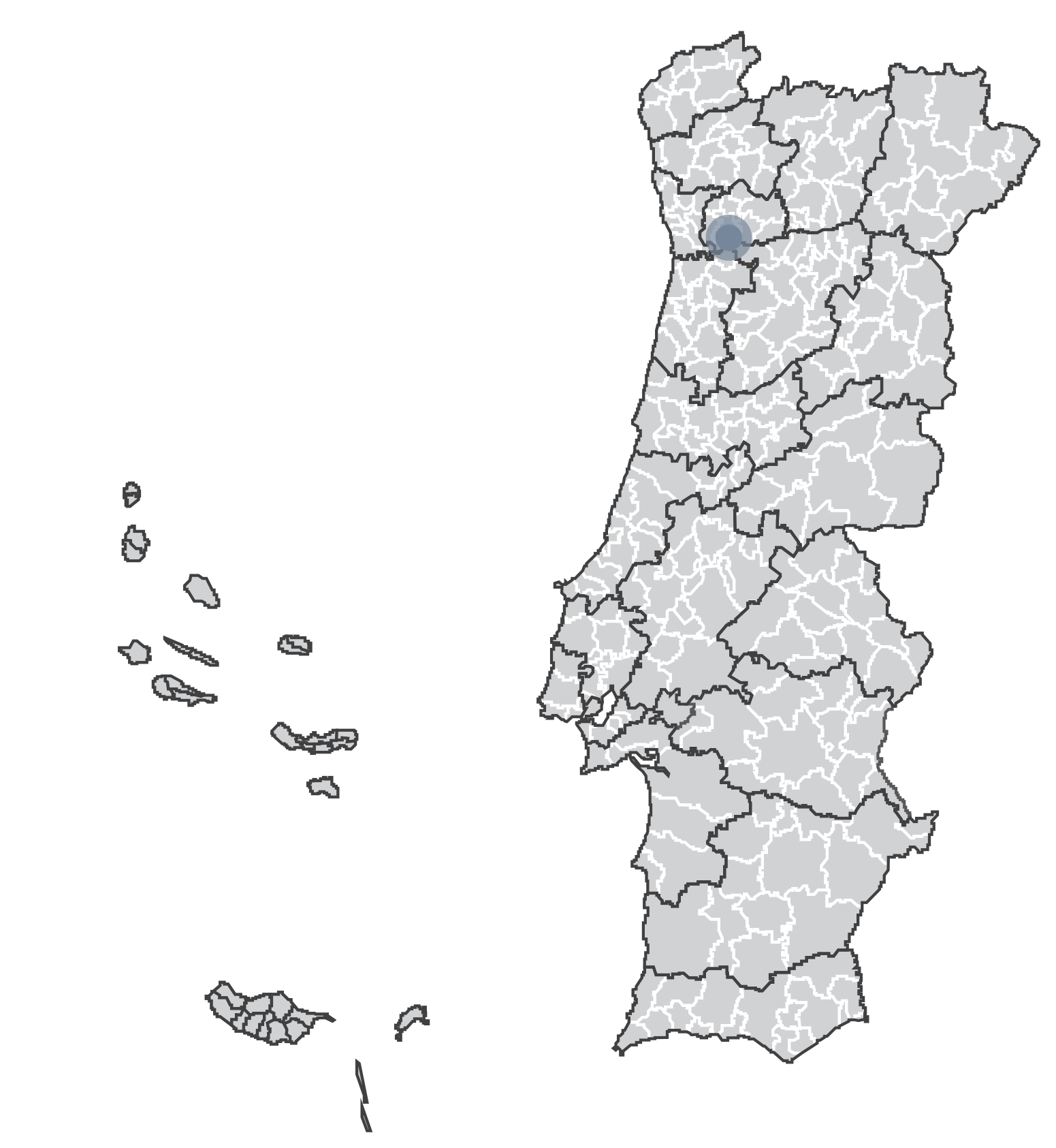 Mapa portugal