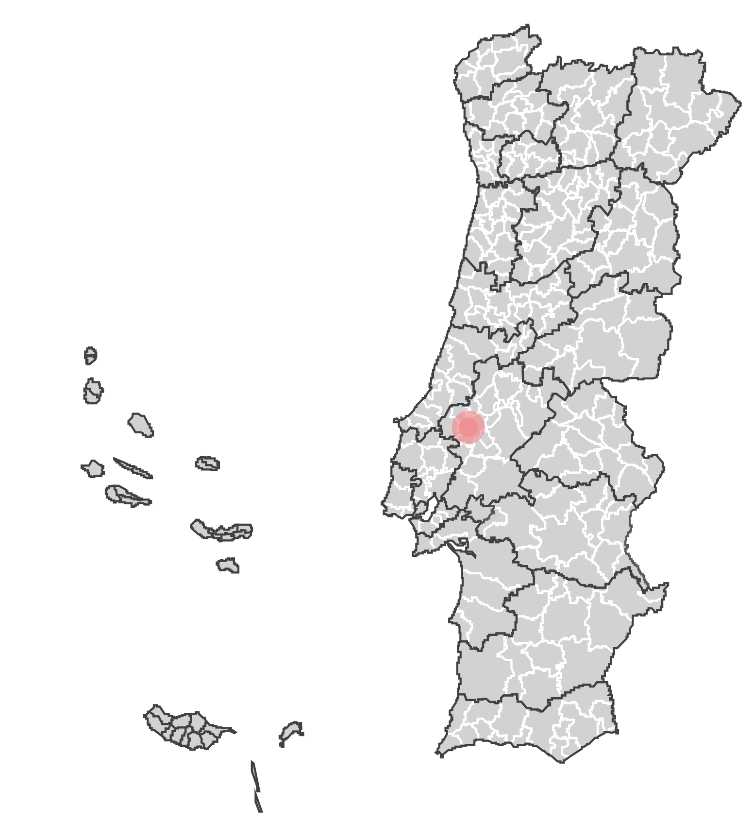 Mapa portugal